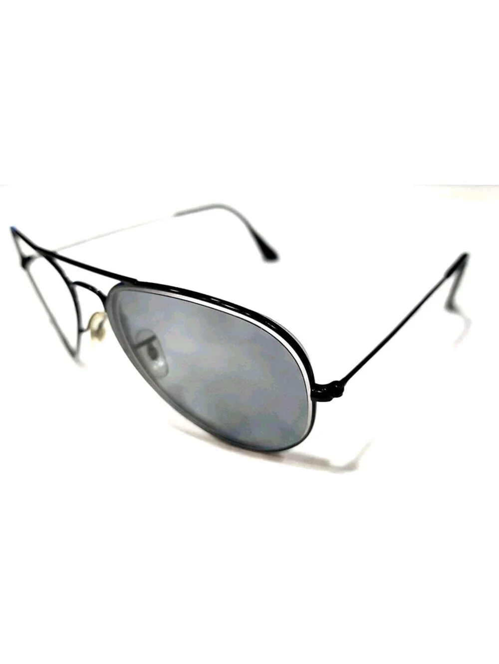 Ray Ban RB3025 L2823 No Lenses Aviator Black Sunglasses Frame 58-14 Italy